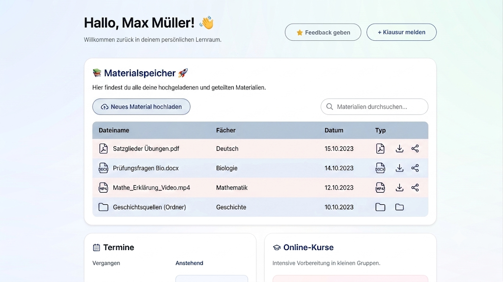 Materialspeicher